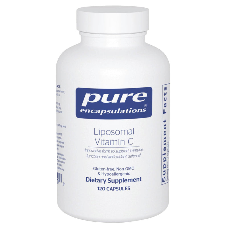 [Australia] - Pure Encapsulations Liposomal Vitamin C - Immune Support Supplement* - Antioxidant Nourishment - Daily Vitamin - Non-GMO & Gluten Free - 120 Capsules 