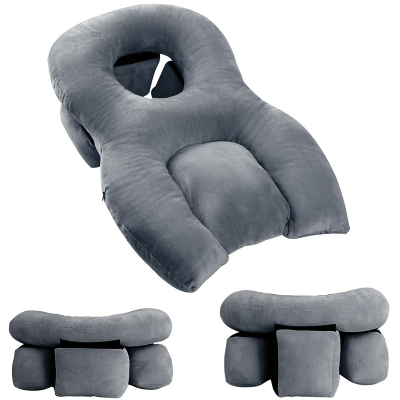 [Australia] - Face Down Pillow for Sleeping/After Eye Surgery, Face Down for Bed After BBL/Massage, Stomach Sleeping/Prone Pillow, Retinal Vitrectomy Recovery Equipment 