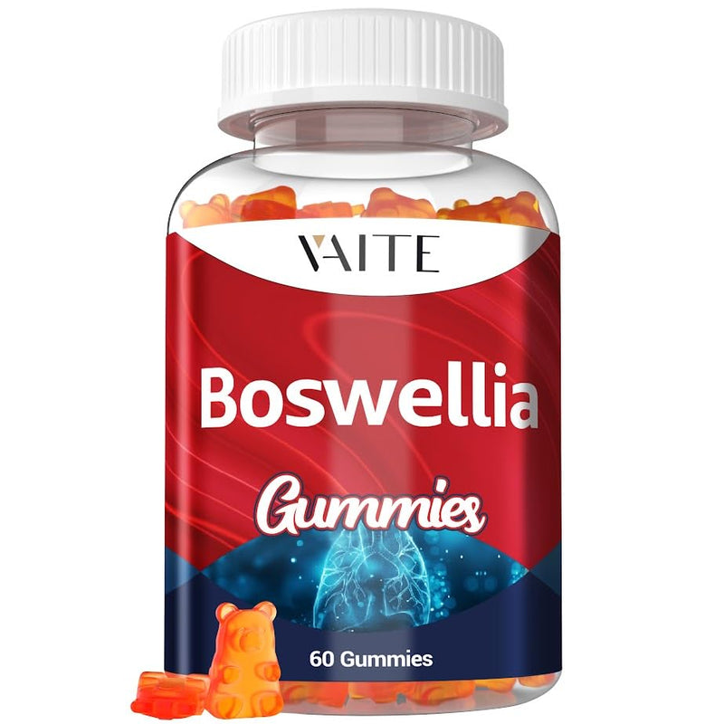 [Australia] - VAITE Boswellia Serrata Extract Gummies 1200mg ‚Äì Joint Support Supplement with Indian Frankincense, Boswellic Acid, and Botanical Resin Extract, Vegetarian for Women and Men, Non-GMO, Gluten-Free 