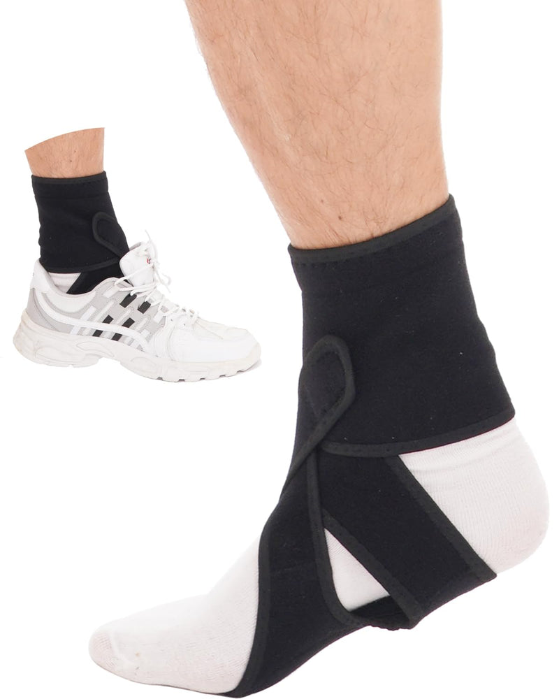 [Australia] - AFO Foot Drop Brace, Improve Walking Gait, Effective Relieve Pain, Adjustable Foot Orthosis Brace Support for Sleep, Plantar Fasciitis, Drop Foot Braces For Walking with Shoes (Right) Right 
