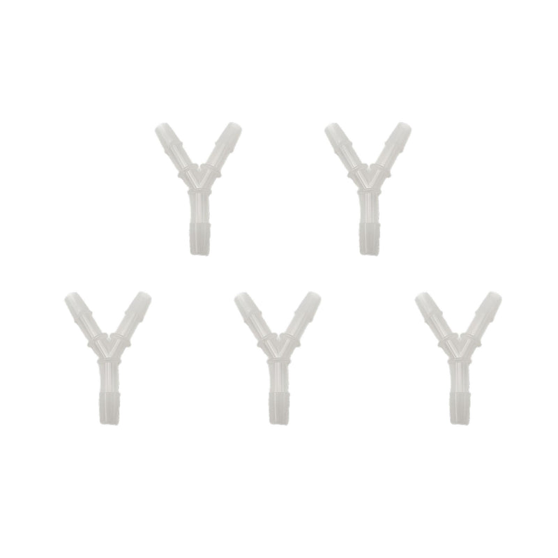 [Australia] - CINOCA-5PCS Per Pack -Oxygen Tubing Connectors Y Splitter - Oxygen tube connectors, Compatible with Most Standard Oxygen Tubing - Ideal for Home Oxygen Therapy 