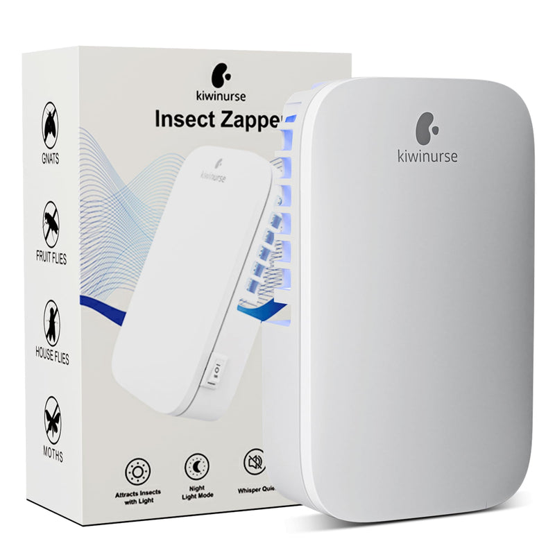 [Australia] - Bug Zapper Indoor Plug in - 3000V Fly Zapper Flying Insect Trap for Flies, Fruit Flies, Gnats, Moths for Indoors with Lights 3000V Bug Zapper 
