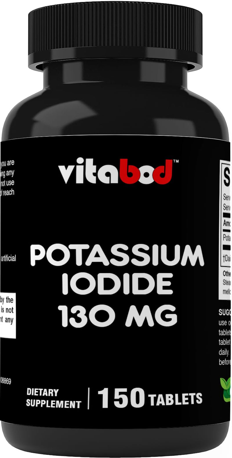 [Australia] - Potassium Iodide Dietary Supplement 130 mg per Serving - 150 Tablets (1 Bottle) 1 Bottle 