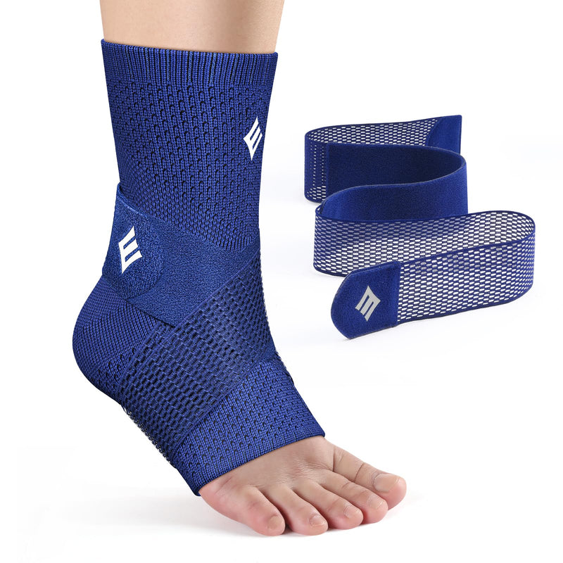[Australia] - NEENCA Ankle Brace for Sprained Ankle with Removable Strap, Compression Sleeve for Plantar Fasciitis Relief Achilles Tendonitis, Ankle Support Brace, Ankle Stabilizer Wrap for Pain Relief, Women & Men Large Right 