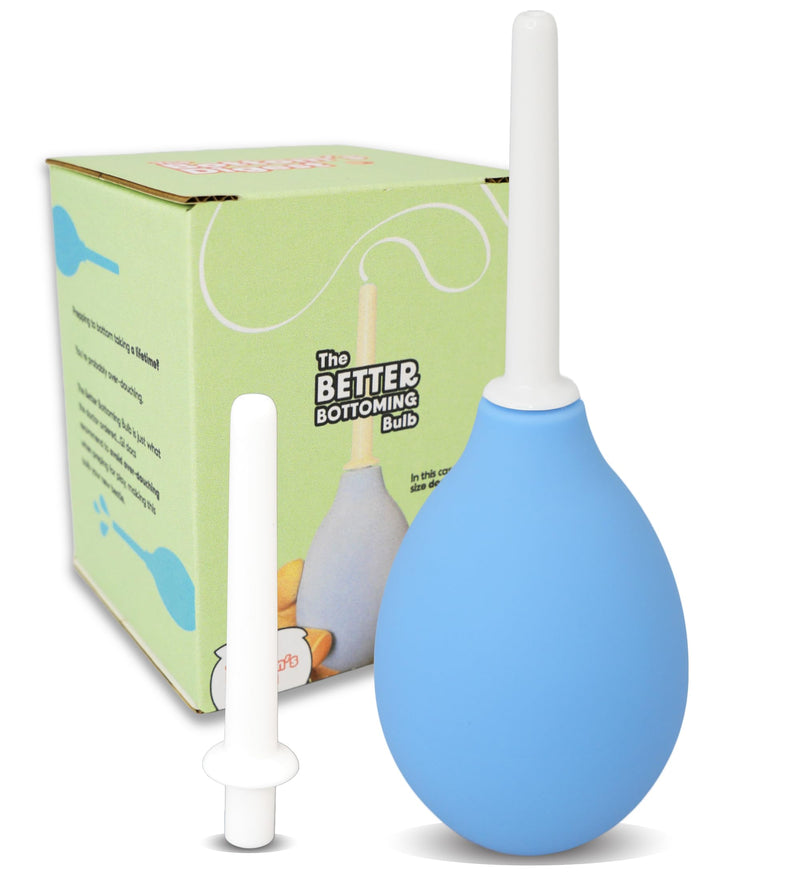[Australia] - Bottom’s Digest Enema Bulb 3.0-oz Anal Douche with Easy-Clean 6-cm White Tip for Men & Women 