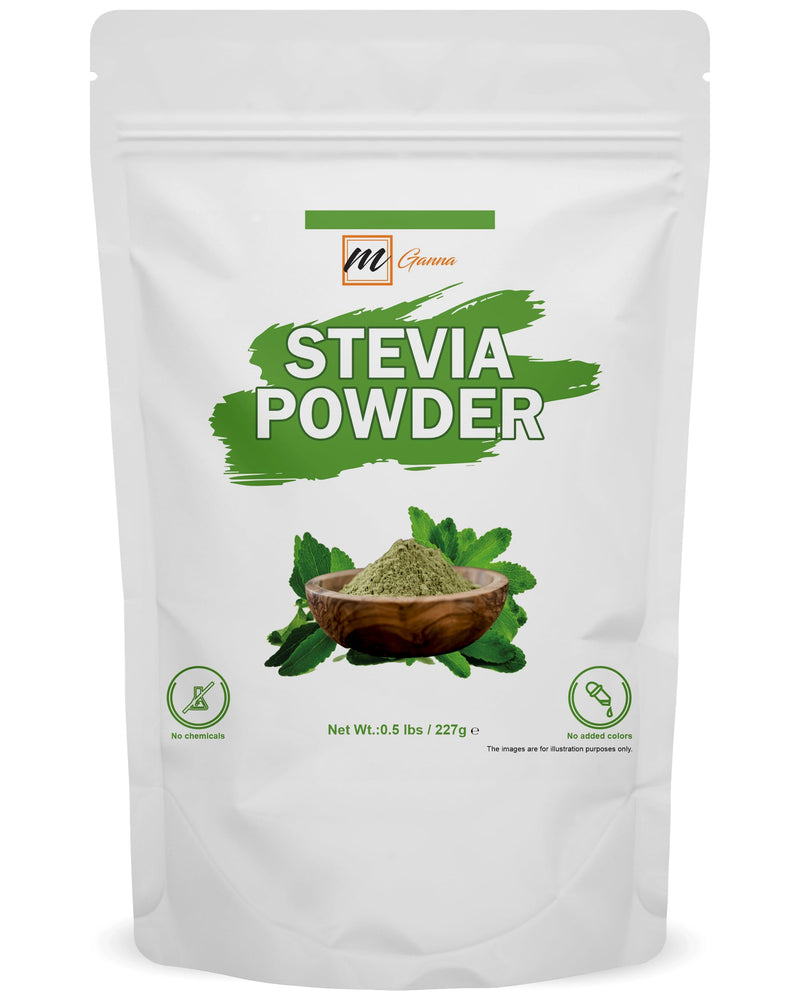 [Australia] - 100% Natural Stevia Leaf Powder - Natural Sweetener 227 gms / 0.5 lbs 