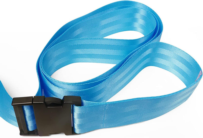 [Australia] - xuesong Extremity Mobilization Belt, Strap, Band Intended for Physical Therapy, Rehab, Stretching, Manual Traction, and Mobility with Pad Blue 
