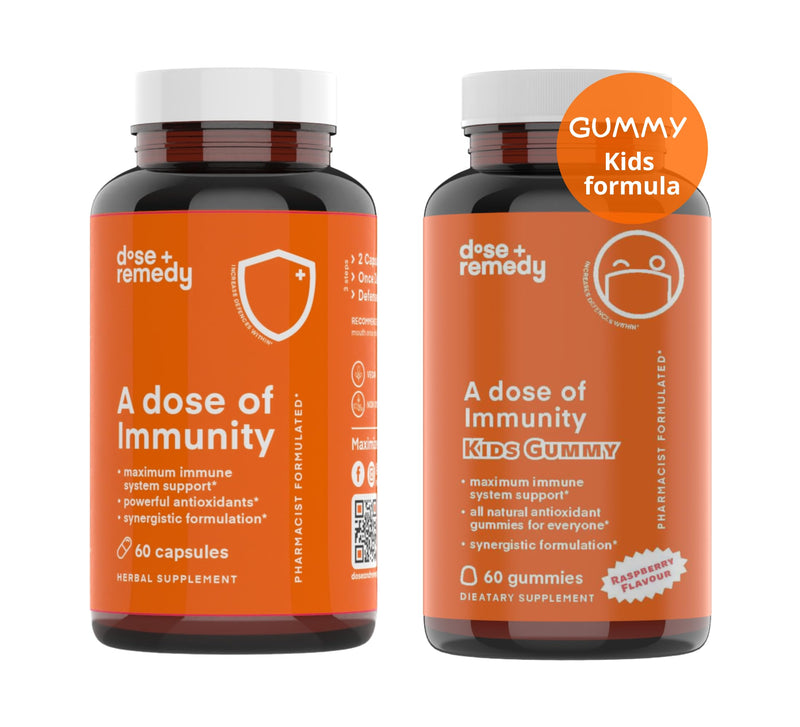 A dose of Immunity Adults Plus Kids Formula