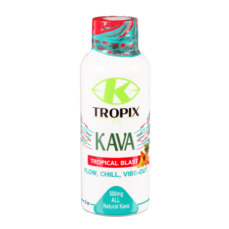 [Australia] - Kava Shot Tropical Blast - Kava Drink - Kava Root Extract Supplement - Alcohol Replacement Drinks - 1 Pack 2 Fl Oz (Pack of 1) 