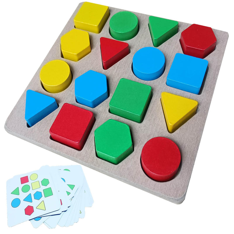 [Australia] - Puzzles Gifts for Dementia Seniors Patients,Memory Activities & Games for Seniors with Dementia,Dementia Geometric Cognitive Products for Alzheimers Elderly 
