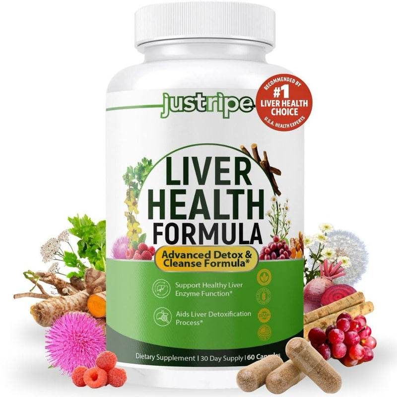 [Australia] - Liver Health Formula, Liver Cleanse Detox & Repair with Artichoke Extract, Milk Thistle, Dandelion and More for Liver Health - Herbal Liver Support Supplement 30 Days Supply (1) 1 