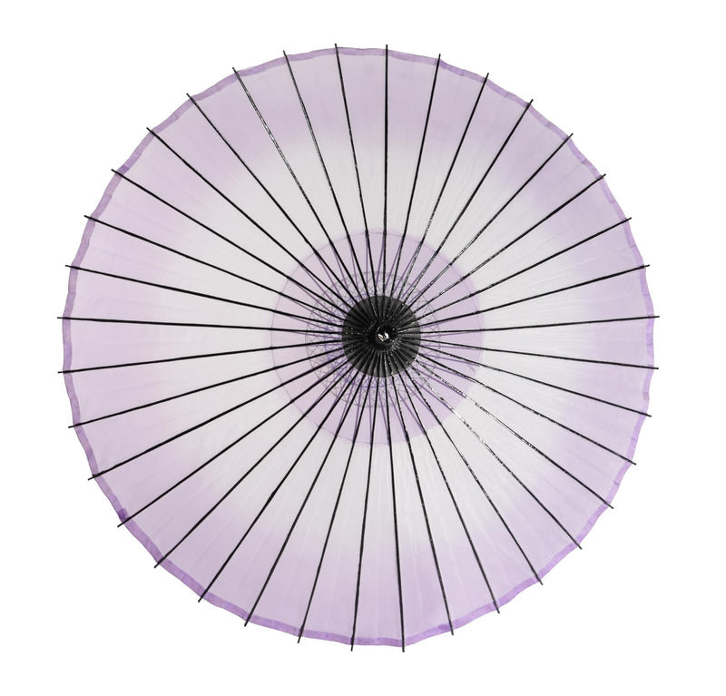 Silk Umbrella demitint Dancing props Stage Umbrella handle detachable Purple demitint