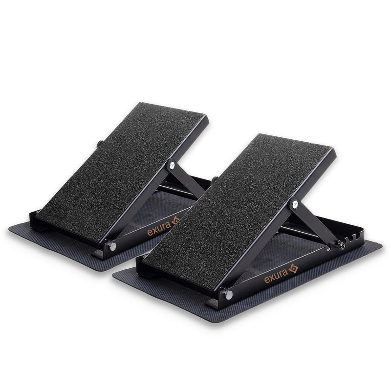 [Australia] - Exura Slant Board Calf Stretcher Adjustable Slant Board, Knees Over Toes, Incline Board, Achilles Stretcher, Ankle Stretcher, Squat Wedge, Stretch Board, Physical Therapy, Calf Pro Board 