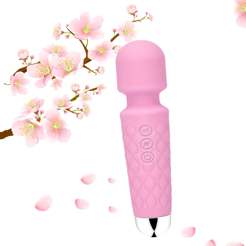 [Australia] - Portable Cordless Massager - Multiple Speeds and Modes - for Body and Back（Rose Pink） GWWJGSN 