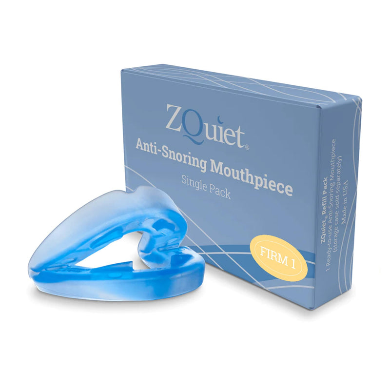 [Australia] - ZQuiet, Anti-Snoring Mouthpiece, Firm Size #1, Strong & Durable Mouthguard, Ideal for Those Prone to Teeth Grinding & Clenching, Made in USA, Size 1 
