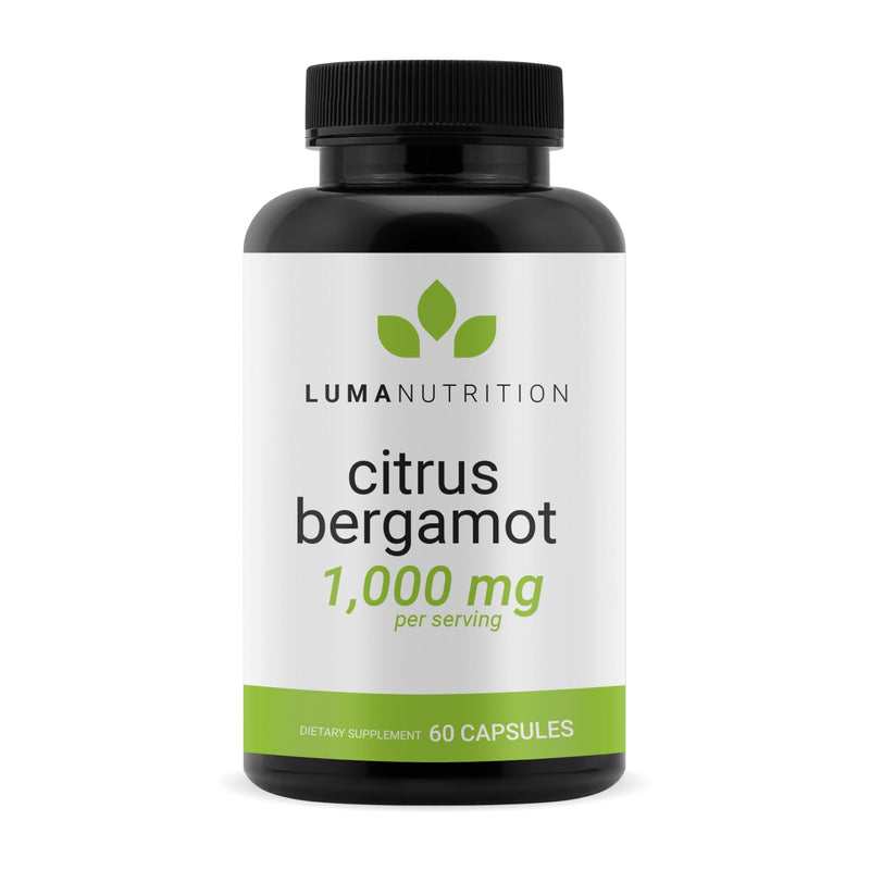 [Australia] - Luma Nutrition Citrus Bergamot 1000mg - Citrus Bergamot Supplement - Made in The USA - Veteran Owned - 60 Capsules 