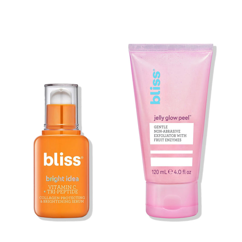 Bliss Jelly Glow Peel™ Gentle Non-Abrasive Cleanser and Exfoliator With Fruit Enzymes - 4 Oz - Nourishes and Hydrates Skin - Clean - Vegan & Cruelty Free