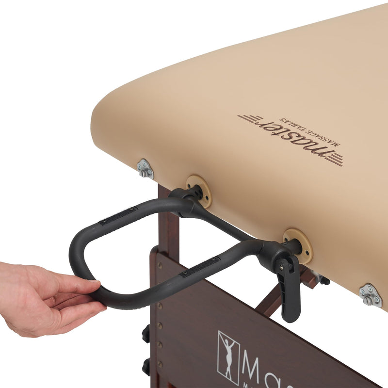 [Australia] - Master Massage Simplicity-Universal Size Face Cradle for Massage Table-Salon Bed Headrest Cradle-Adjustable Head Face Pillow Cushion Support Bracket-Face Rest and Face Cushion Platform 