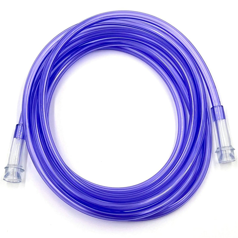 [Australia] - 50Ft Oxygen Supply Tubing, Crush Resistant, Standard Connectors for Nasal Cannulas, Cannula Nasal Tubing, Oxygen Concentrator - Purple 50Ft_1Pk 