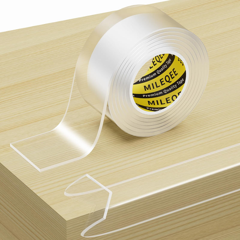 [Australia] - Clear Edge Protector Strip, 1.57in x 3.28FT, Sharp Edge Wrap Cover Tape, Self Adhesive Protective Bumper Guards for Cabinet Door Desk Glass Table Bed Furniture, Kitchen Countertop 