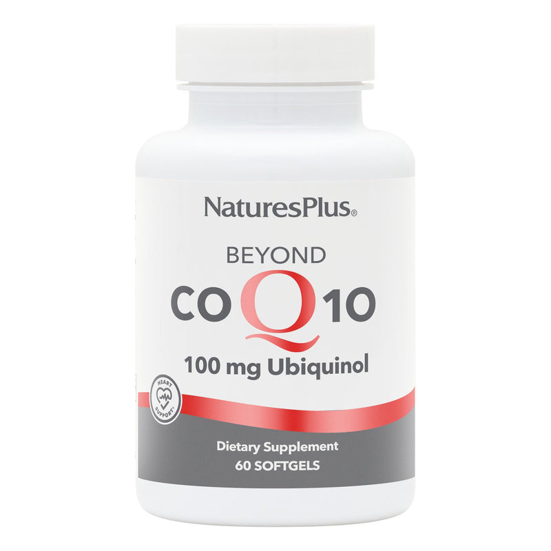 NaturesPlus Beyond CoQ10 100 mg - 60 Softgels - Provides High-Strength Ubiquinol - Supports Overall Well-Being - 60 Servings 60 Count (Pack of 1)