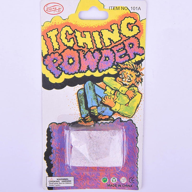 [Australia] - 2Pcs Purple Helpful Funny Itching Powder Safe Broken Glass Itching Powder Feminine Powders Ength of Product is 14cm and The Width is 7.5cm Easy to Carry, Feminine Care 