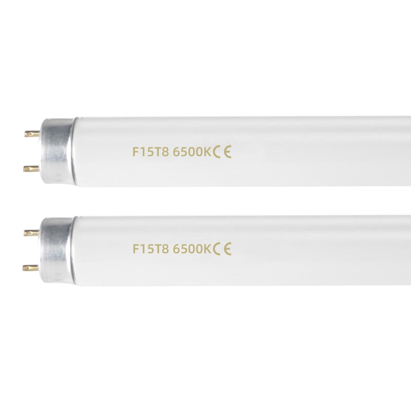 [Australia] - F15T8/DL 6500K 15W 18" T8 Fluorescent Linear Tube Bulb Daylight G13 Base 2 Pack 