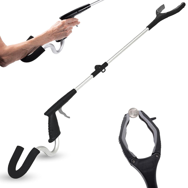 [Australia] - StrongArm Daily Living Reaching Aid Specially Designed for Seniors & Individuals with Chronic Weakness and Limited Mobility, 32 Inches of Added Reach 