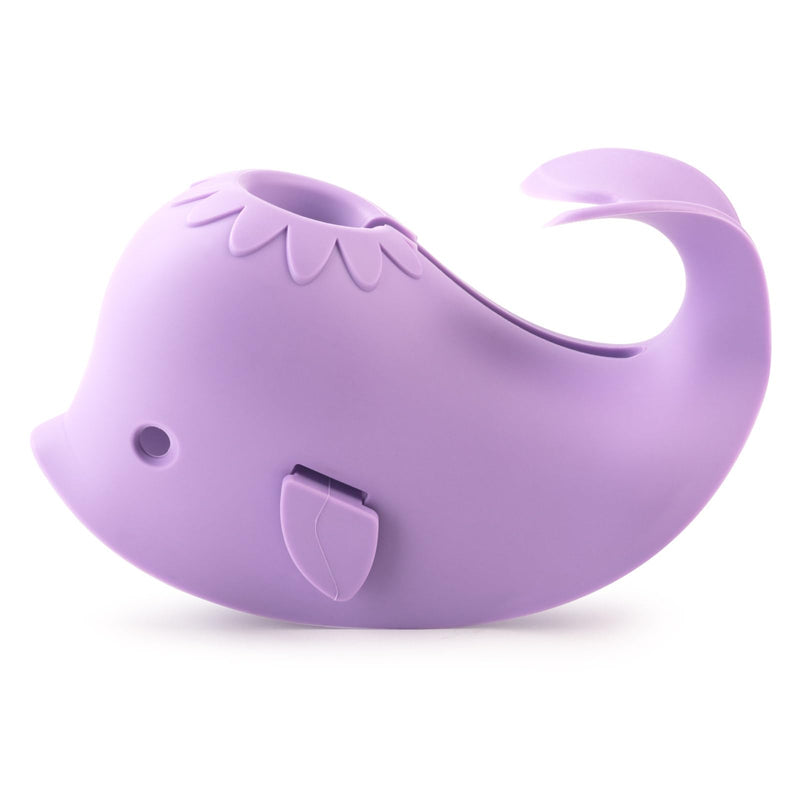 [Australia] - Bathtub Faucet Cover for Baby Bath Spout Cover, Kids Shower Head Protector Bathtub Spout Guard Toddlers Protection Accessories(Whale-Purple) Purple Whale 