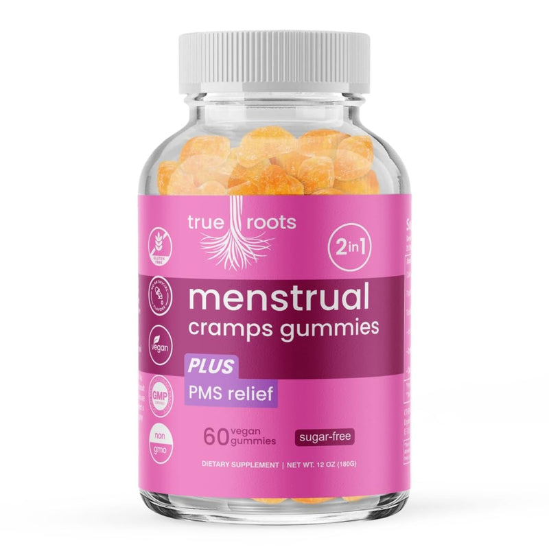 [Australia] - Menstrual Cramp Relief Period Relief Gummies Healthy Flow | Flo Menstrual Cycle Relief, Cramping and Bloating | Vegan & Natural Flavors | 60 Count‚Ä¶ 