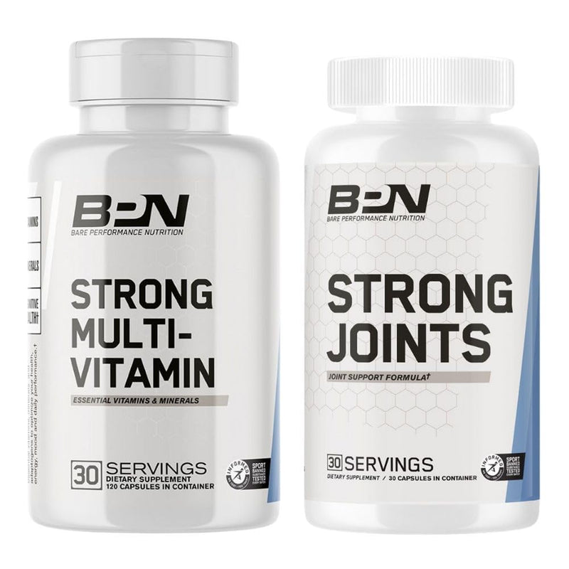 BARE PERFORMANCE NUTRITION BPN Strong Multi-Vitamin & Strong Joints Bundle