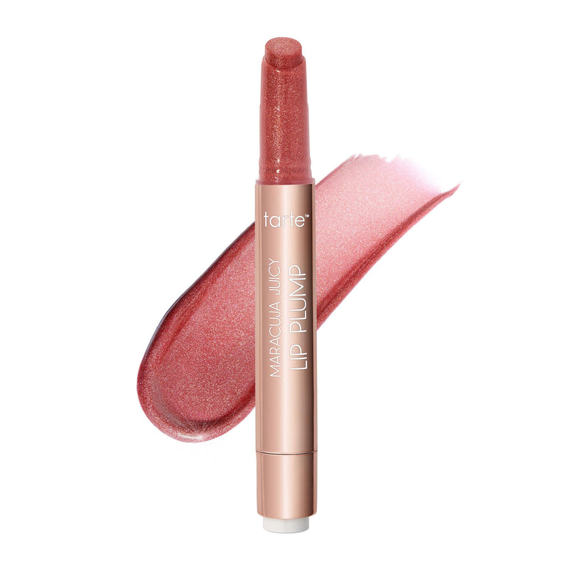 [Australia] - tarte maracuja juicy shimmer glass lip plump – Hydrating & Volumizing Lip Gloss Balm with Hyaluronic Acid & Vitamin E, Plumps & Moisturizes, Vegan & Cruelty-Free berry 