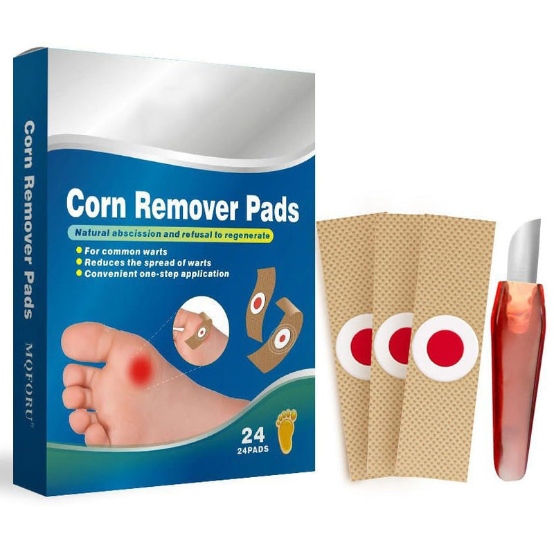 [Australia] - Corn Remover,Corn Removers for Feet Extra Strength,24 Pack Removes Corns Fast (24pcs) 24pcs 