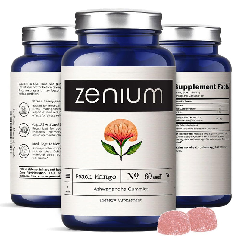 [Australia] - Ashwagandha 3,000mgs Gummy | Extra Strength | KSM-77+ High Potency, 10% Withanolide | Delicious Peach Mango | 60 Count | Ayurvedic Supplement | Vegan, Non-GMO, Gluten-Free & Gelatin-Free 90 Count (Pack of 1) 