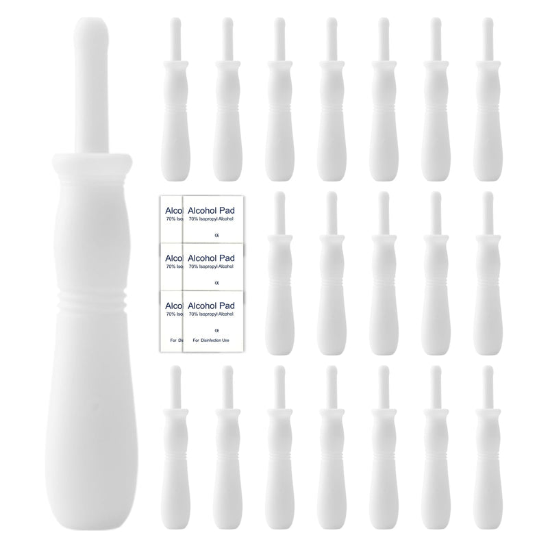 [Australia] - Gas and Colic Reliever for Babies, 20 Counts Baby Gas Colic Passer, Natural Solution for Baby Colic and Gas Relief, Effective Instant Constipation Relief for Babies + 6 Alcohol Prep Pads 