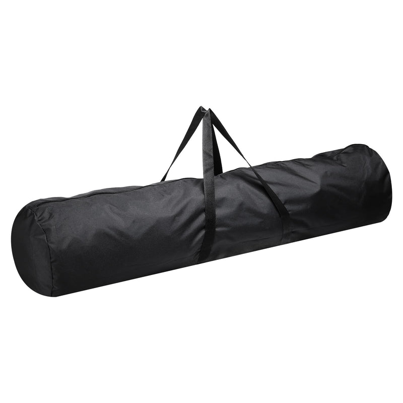 PATIKIL Folding Camping Chair Replacement Bag 47.2" x 11.8", Portable Camping Storage Tent Bag with Handle Strap for Outdoor Camping Hiking Travel, Black 47.2" x 11.8"