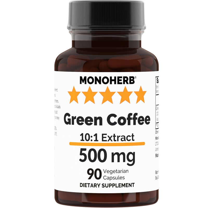 [Australia] - Green Coffee Extract - 500 mg - 90 Vegetarian Capsules 