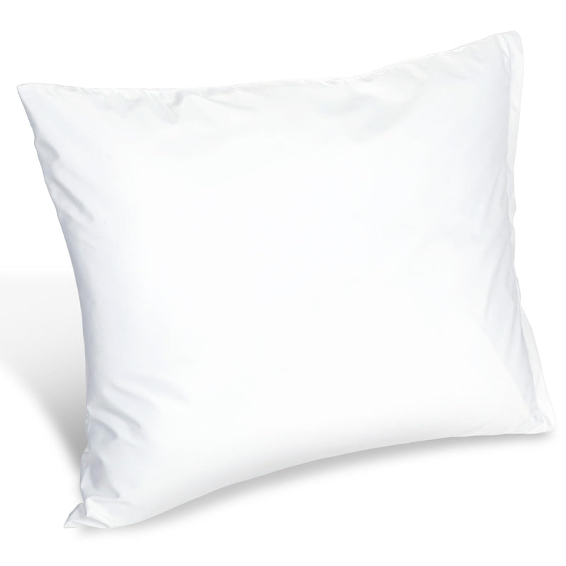 [Australia] - 20 x 26 Inches Waterproof Medical Pillow with Vinyl Protector, Reusable Hospital Pillow for Sleeping, Fluid and Stain Resistant, Wipeable Easy Clean, White 
