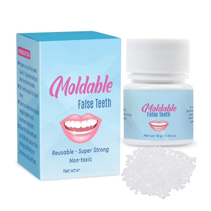 [Australia] - Fake Tooth Repair Kit-Thermal Beads for Filling Fix The Missing and Broken Tooth or Adhesive The Denture Fake Teeth 