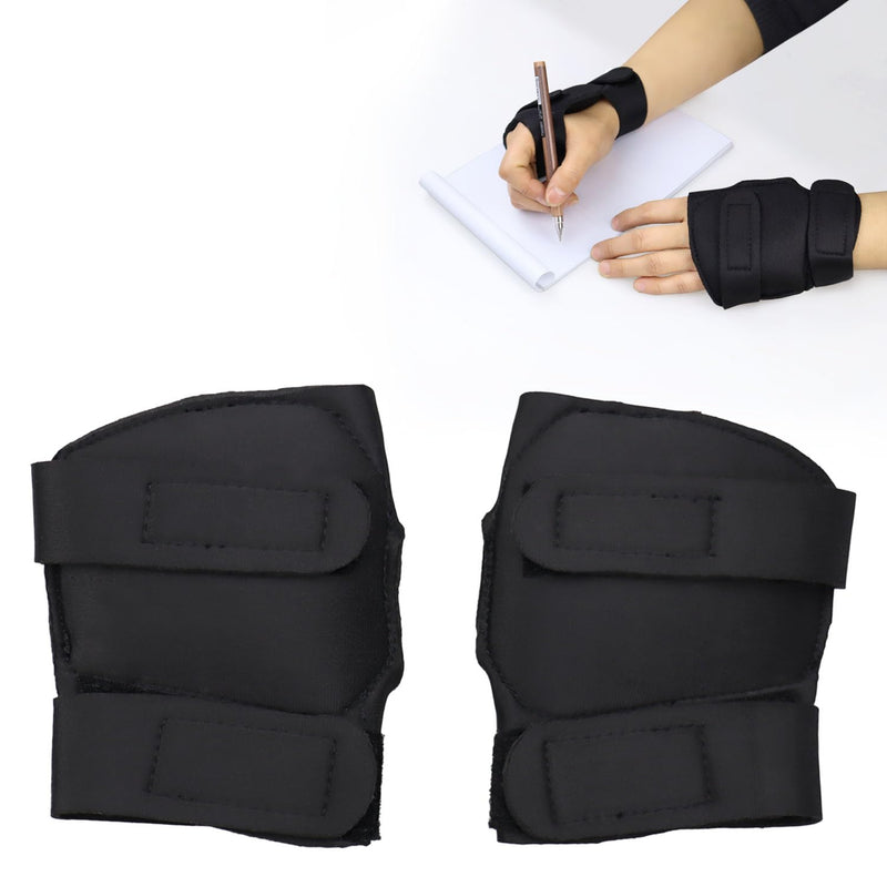 [Australia] - 1 Pair Weighted Gloves for Tremors Hand Weighted Utensils Provide Hand Stability Adjustable Weighted Hand Writing Glove for Parkinson's Essential Tremors Patients 