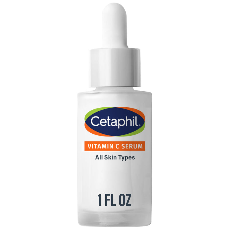 Cetaphil Vitamin C Serum for Dark Spots, Niacinamide, Fragrance Free, 1 Fl Oz