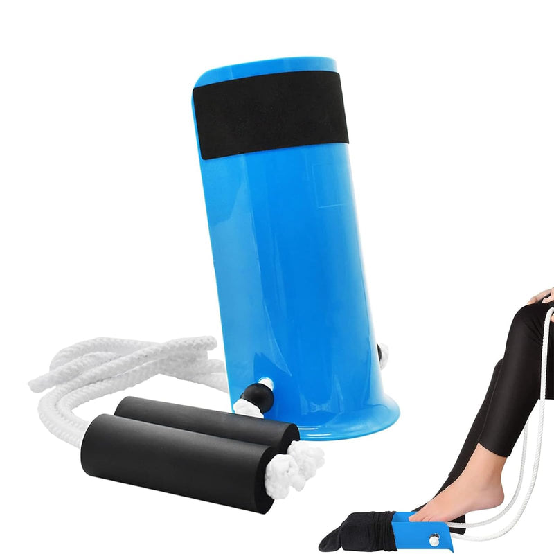 [Australia] - DILSIAI Sock Aid Device for Seniors assistant device no bending Helper Easy on and Off stocking - without Bending, Slip Resistance, Reliable Sock Aid Device for Seniors (Blue) 