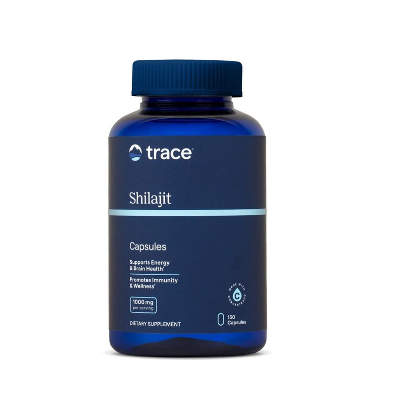 [Australia] - Trace Minerals Shilajit 1000mg - Mineral Supplement Support for Brain Health & Immune Function - Healthy Energy Support Formula with Shilajit Extract & Trace Minerals - 150 Capsules (75 Servings) 
