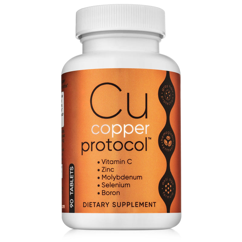 [Australia] - Copper Supplements for Women and Men (90 Capsules) Boosts Energy, Nourishes Body, Anti-Aging Formula, Includes Vitamin C, Zinc & Selenium, Non-GMO, Made in USA - GMP Certified 