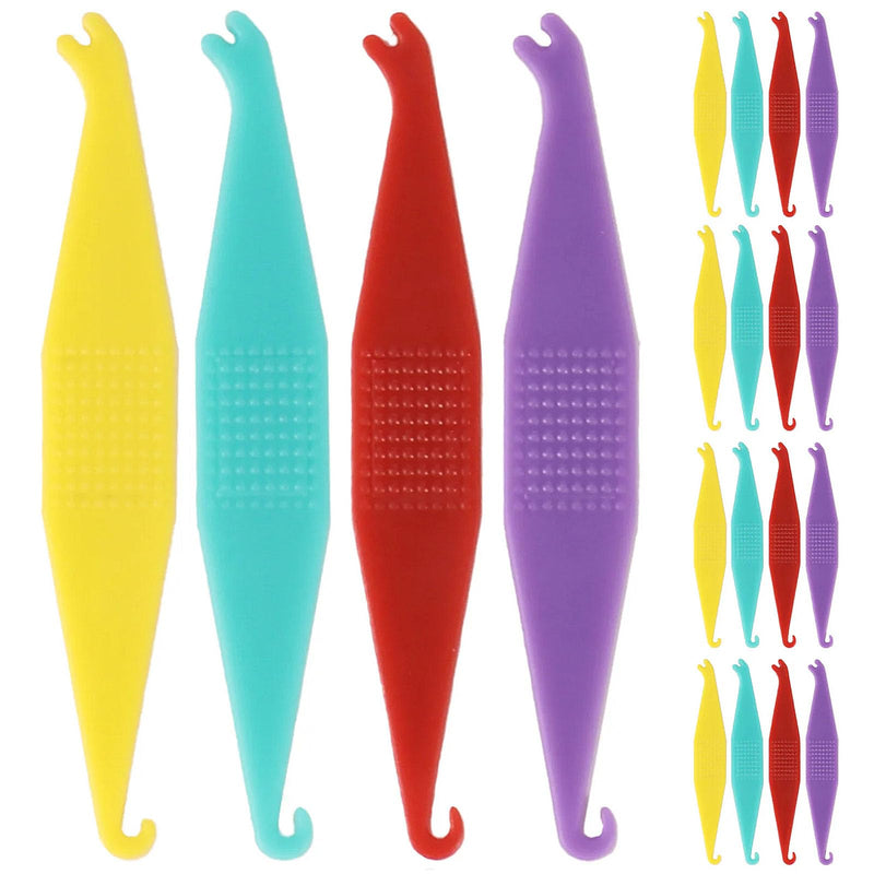 [Australia] - 20P Braces Rubber Band Tool Dental Elastic Rubber Bands Placers for Braces Disposable Plastic Orthodontic Elastic Placers 