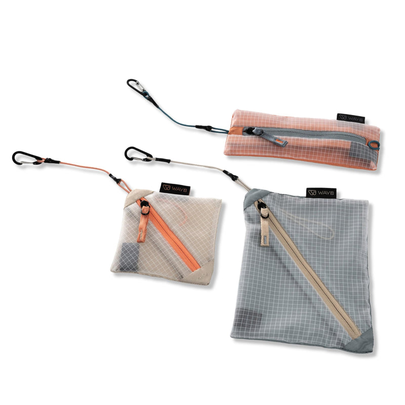 Essentials Accessories - Set of 3 | Secure Your Essentials | Sized Backpacks & Pico Carry Bag | Durable & Safe