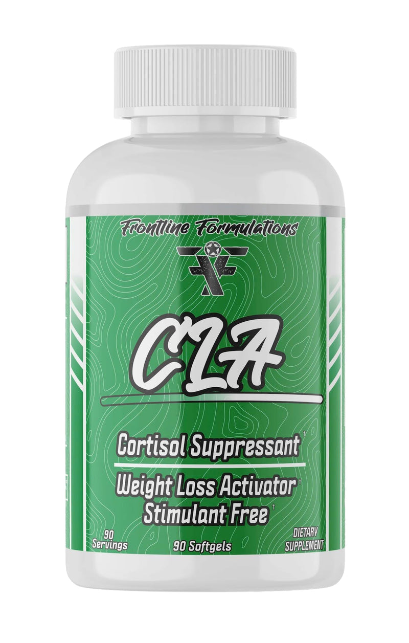 [Australia] - Frontline Fomulations CLA, Cortisol Suppressant, Stimulant Free, Enhances Energy and Metabolism, Increased Energy and Endurance, Train Harder, Recover Faster, Veteran Owned and Operated (90 Servings) 