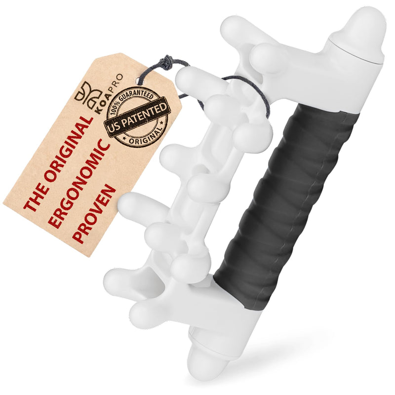 [Australia] - KOAPRO Facia Blaster Fascia Massage Tool for Myofascial Release - Manual Trigger Point and Deep Tissue Sore Muscle Relief, Holistic Fascia Health, Cellulite Massager Tool for Legs, Neck, Back and more Original Gray 