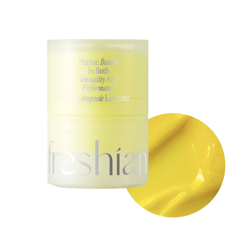 Spring Event Freshian Vitamin Ampoule Lipcerin (01 Enriched, 0.5fl oz) - Moisturizing & Nourishing Lip Gloss Balm, Overnight Korean Skin Care Sleeping Mask. Vitamin C, Vegan. 01 Enriched
