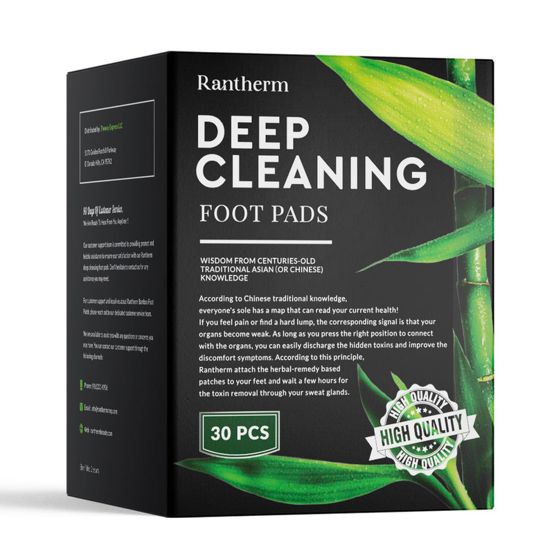 [Australia] - Premium Deep Cleansing Foot Patches Pads: Bamboo Wood Ginger Feet Pads for Promoting Daily Relaxation and Sleeping 30 Packs 1 Count (Pack of 30) 